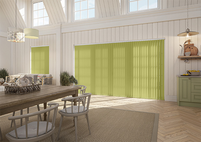 Orion (Blackout), Sage Green - Vertical Blind - Image 7